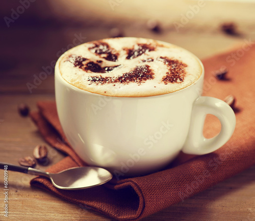 Board z aluminiowym obramowaniem Cappuccino. 