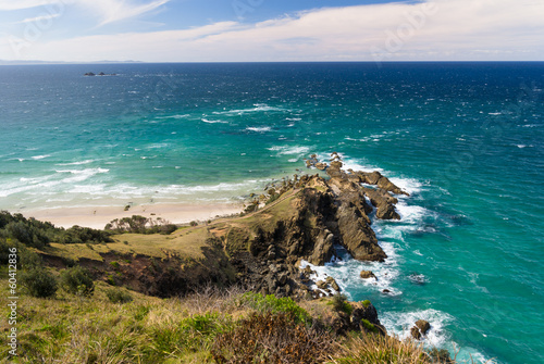 Naklejka samoprzylepna Byron Bay, najdalej wysunięty na wschód punkt w Australii