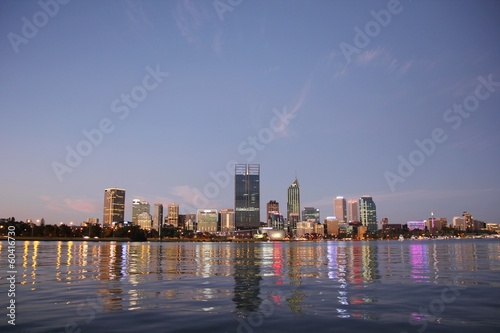 Naklejka samoprzylepna Miasto Perth, Zachodnia Australia