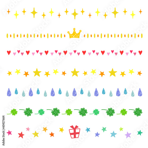 手書き装飾ライン 落書き風 Vector Eps Stock Vector Adobe Stock 手書き装飾ライン 落書き風 Vector Eps Stock Vector Adobe Stock
