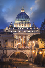 Fototapete - Basilique Saint-pierre de Rome