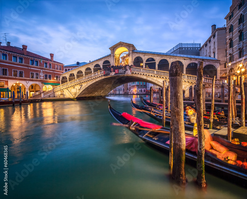 Tapeta ścienna Most Rialto w venedig