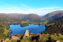 Grasmere Lake From Loughrigg Fell