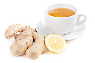 Wall Mural - Healthy ginger tea