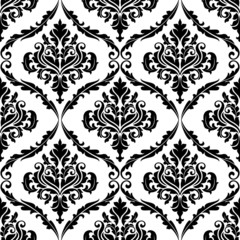 Wall Mural - Ornate floral arabesque decorative pattern