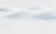 Blurred snow details