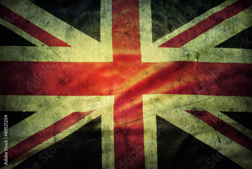 Board z aluminiowym obramowaniem Flaga union jack