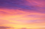 Fototapeta Zachód słońca - Colourful Sky Background