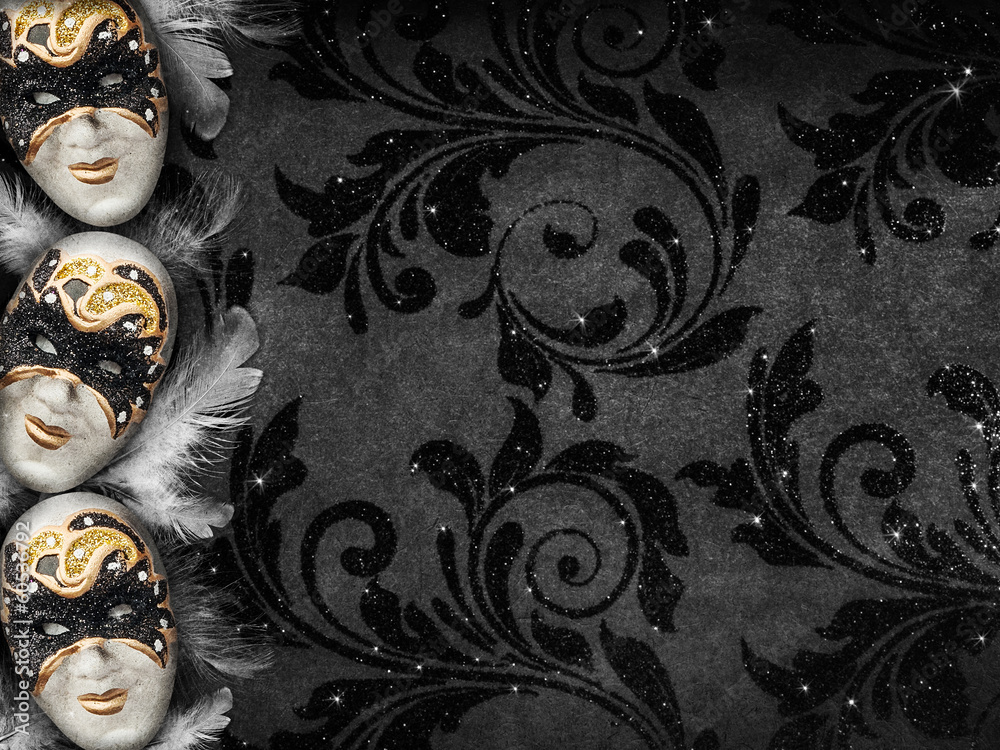 Vintage Style Dark Masquerade Background Wall Mural Wallpaper Murals Ossa Vintage Style Dark Masquerade Background Wall Mural Wallpaper Murals Ossa