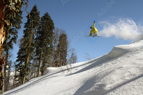 Board z aluminiowym obramowaniem Snowboard freerider