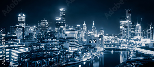 Obraz na płótnie canvas Melbourne city