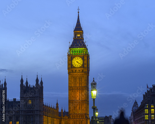 Naklejka samoprzylepna Big ben