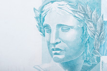 Republic's Effigy Portrayed As A Bust On Brazilian Real