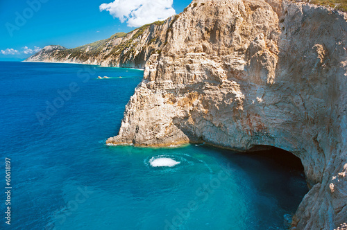 Fotoboard na płycie Porto katsiki beach na lefkada island, grecja