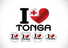 Tonga Flag Themes Idea Design