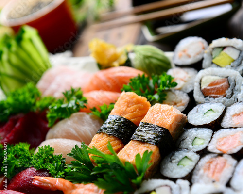 Tapeta ścienna Sushi