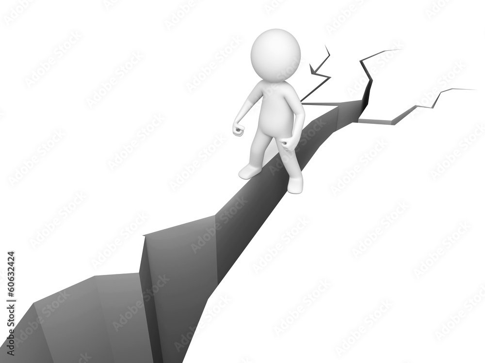 3d people detailed earth ground crack Stock Illustration | Adobe Stock