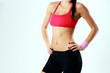 © Drobot Dean - Closeup portrait of young sport woman with perfect fitness body