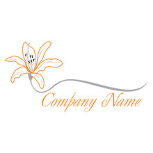 Lily Flower Logo