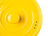 © akulamatiau - Yellow cooking pot over white background