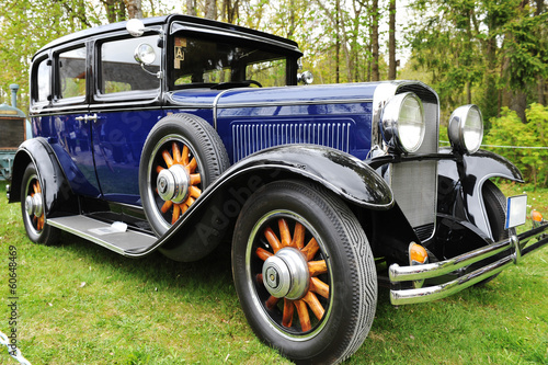 Obraz w ramie Old American car