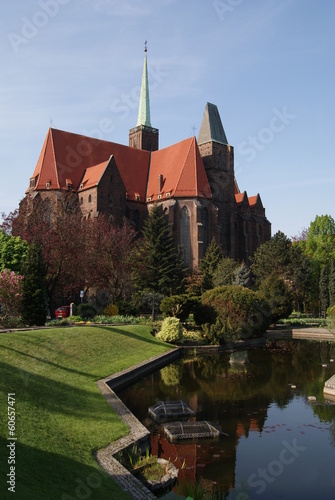 Naklejka nad blat kuchenny ogród botaniczny