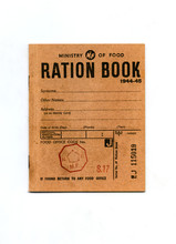 1944-45 Wartime Ration Book
