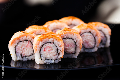 Tapeta ścienna Bułeczki sushi