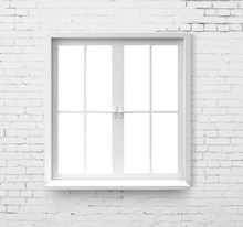 Window In Brick Wall
