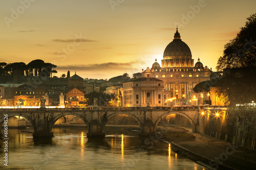 Board z aluminiowym obramowaniem Bazylika saint-pierre de Rome