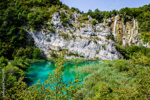 Plakat na papierze fotorealistycznym Park Narodowy Plitvice, Chorwacja