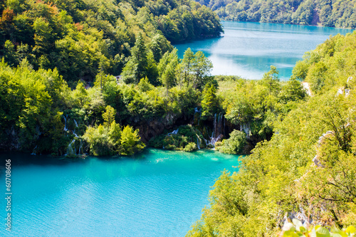 Plakat na papierze fotorealistycznym Park Narodowy Plitvice, Chorwacja