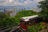 Fototapeta Londyn - Hong Kong Peak Tram