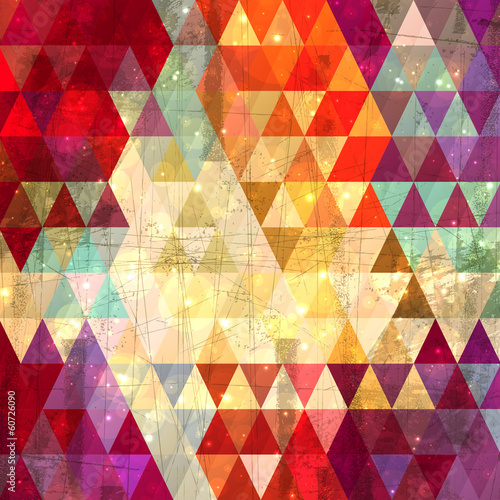 Board z aluminiowym obramowaniem Styl grunge streszczenie tło geometryczne