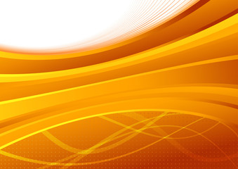 Canvas Print - Transparent orange background template - folder