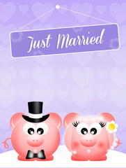 Poster - Wedding of pigs