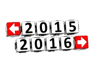 Poster - 3D Year 2015 year 2016  Button Click Here Block Text