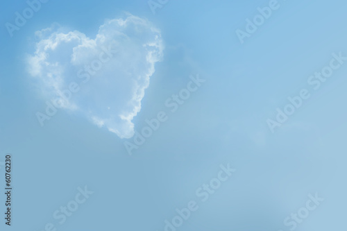 Fototapeta dla dzieci cuore san valentino cielo