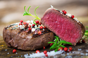 Juicy Fillet Steak with Fresh Herbs