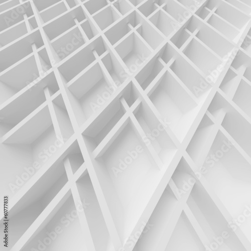 Fototapeta do kuchni White Architecture Background