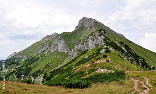 Board z aluminiowym obramowaniem Mouintains tace belianske, słowacja, europa