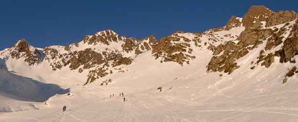 Wall Mural - Ski touring, Tavascan, Pallars