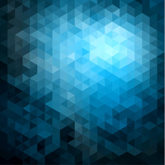 Wall Mural - abstract triangles pattern background