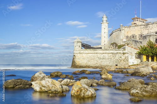 Plakat na zamówienie The fortress of El Morro in the bay of Havana