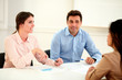 © pablocalvog - Ethnic business team working on office