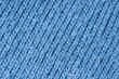 blaue Maschen Wollstrickmuster