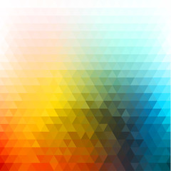 Wall Mural - colorful mosaic background