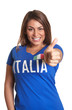 © Daniel Ernst - Italian girl showing thumb up