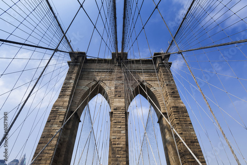 Nowoczesny obraz na płótnie Brooklyn bridge, New York