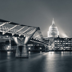 Wall Mural - Millennium Bridge and St Pauls